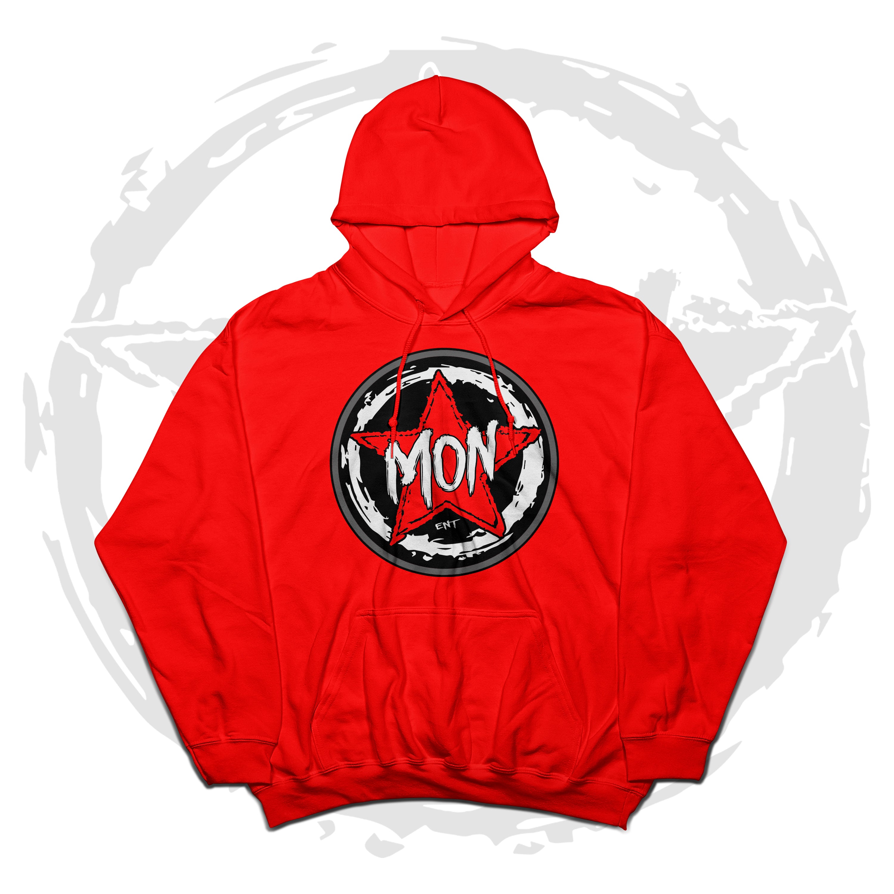 Red Monstar Logo Hoodie Red S